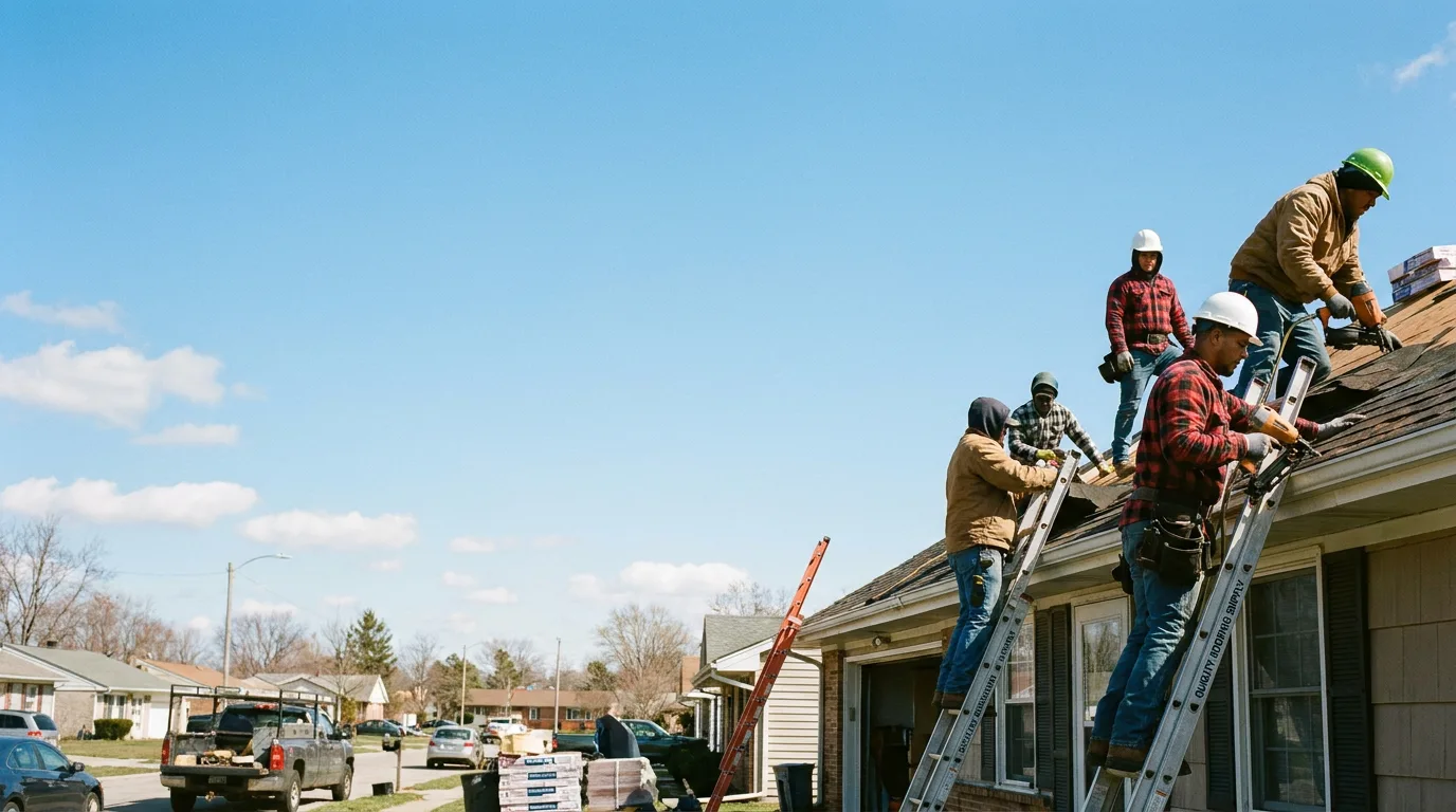 Roofing in Amberson, PA near me